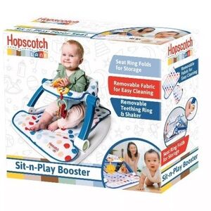 Sit-n-Play Booster Seat with Removable Fabric